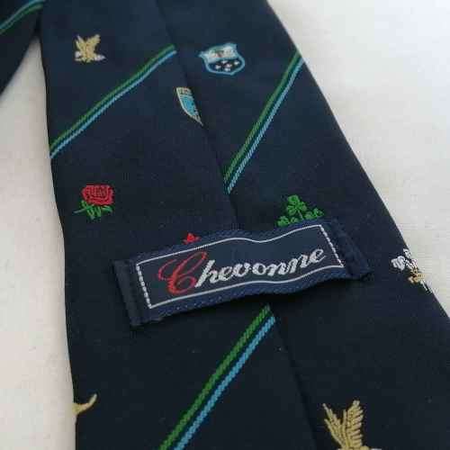 World Rugby logos tie