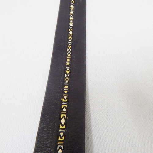 Vintage leather belt - Size: 26 - (it's small) - Length: 78.9 cm