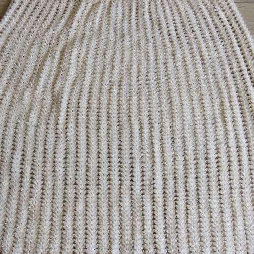 Vintage handmade crochet skirt - Length 73 cm - Waist 80 cm