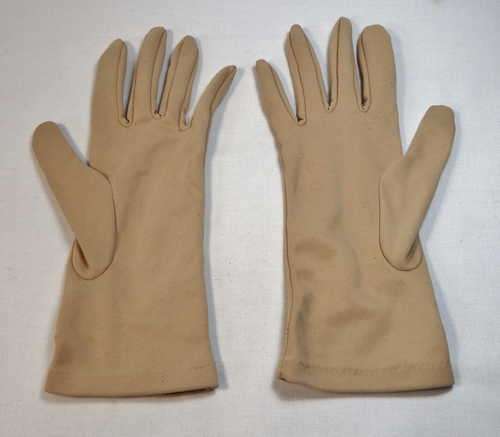 Vintage women`s beige gloves