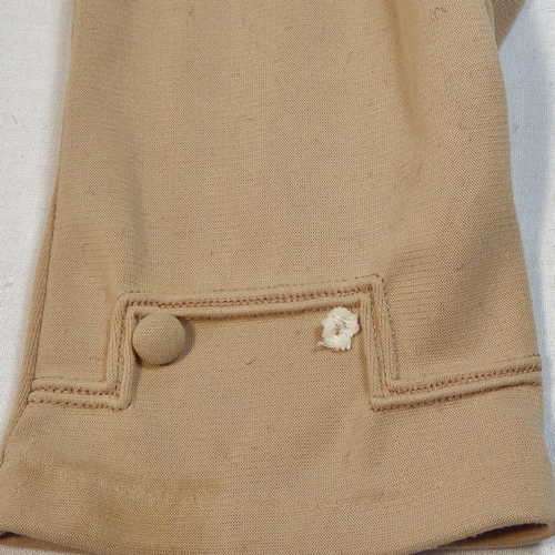 Vintage women`s beige gloves
