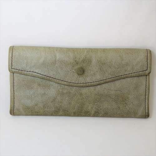 Vintage well used leather purse