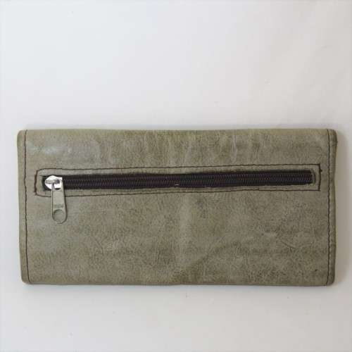 Vintage well used leather purse