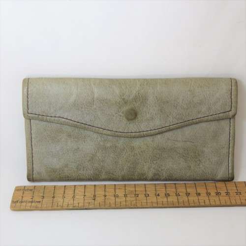 Vintage well used leather purse