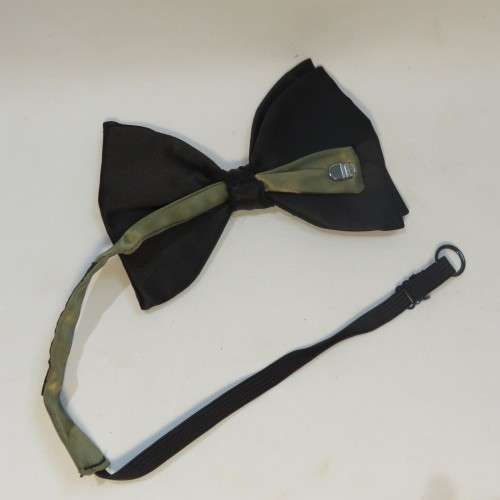 AK Co Acetate medium vintage cummerbund with Velcro plus bowtie - Cummerbund length 101 cm