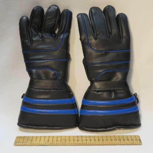 Ladies motorbike gloves with wool inner - Not leather