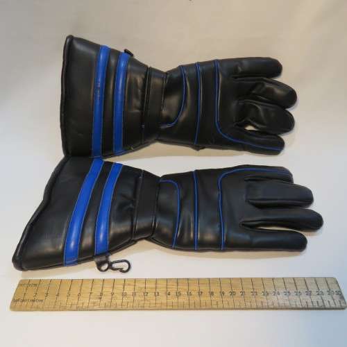 Ladies motorbike gloves with wool inner - Not leather