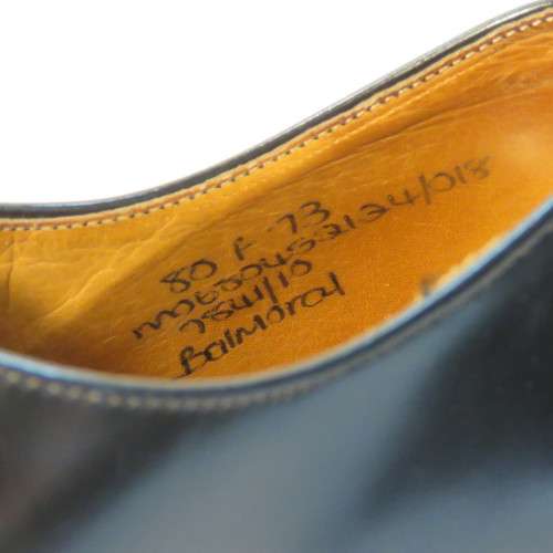 Church`s Shoes pair of calf leather oxford black formal shoes - Size 8 - Barely warn