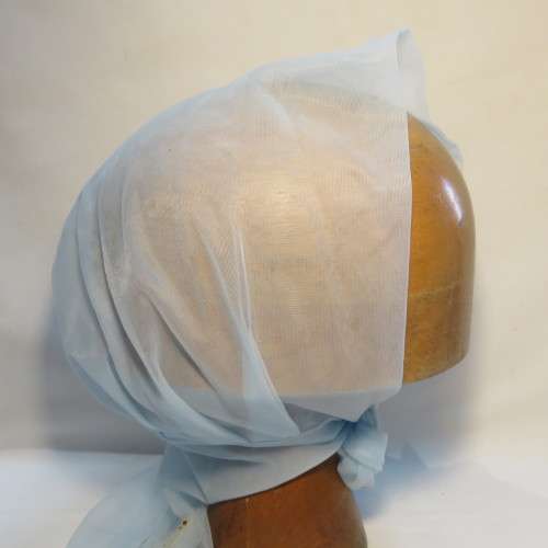 Vintage ladies chiffon head covering - 1950`s