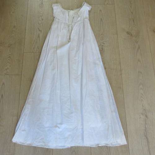 Antique Christening robe used in 4 generations since 1880 - Still in excellent condition - 3 Layers