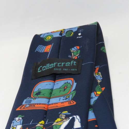 Microsoft cartoon theme tie - Length 146 cm