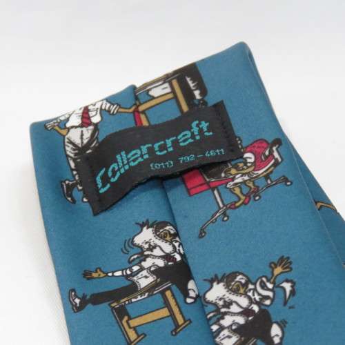 Microsoft cartoon theme tie - Length 144 cm