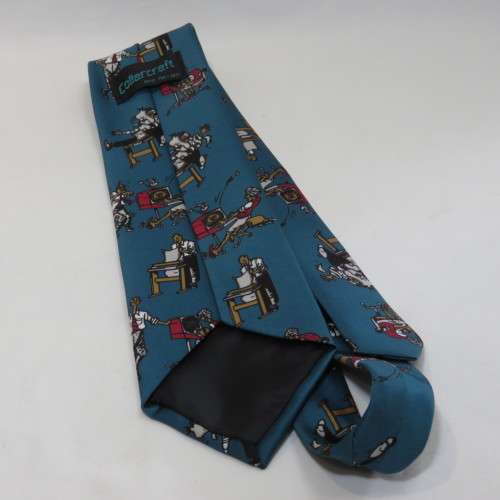 Microsoft cartoon theme tie - Length 144 cm