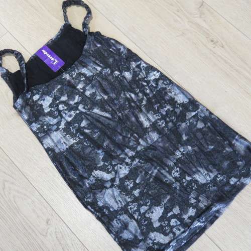 Lavender #261 evening dress - Size M - Total back length 59 cm - Armpit to armpit 38 cm