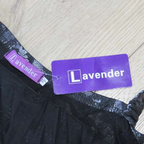 Lavender #261 evening dress - Size M - Total back length 59 cm - Armpit to armpit 38 cm
