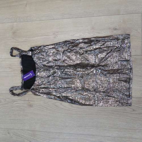 Lavender #261 evening dress size small - Total back length 59 cm - Armpit to armpit 34 cm