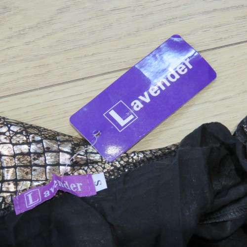Lavender #261 evening dress size small - Total back length 59 cm - Armpit to armpit 34 cm