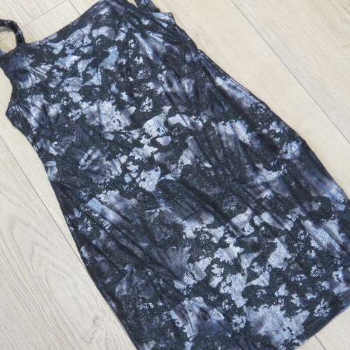 Lavender #261 evening dress - Size small - Total back length 59 cm - Armpit to armpit 35 cm