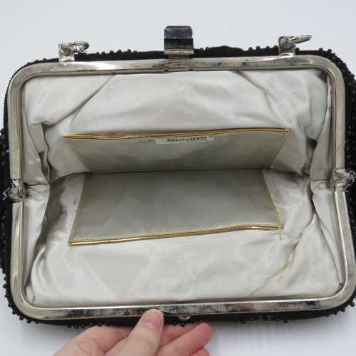 Stavin`s Black vintage handbag