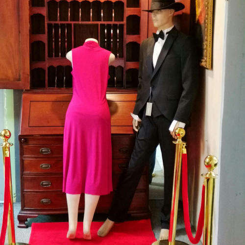 Pink cocktail dress with diamante - Size L
