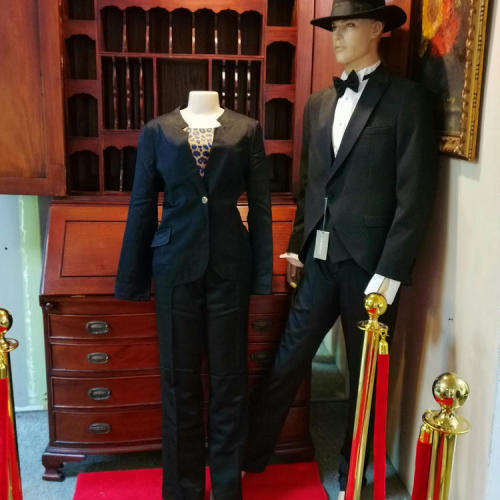 Ana Sousa black women`s high quality suit - Lined