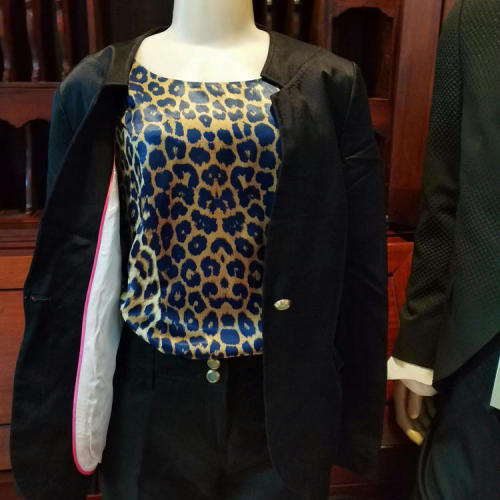Ana Sousa black women`s high quality suit - Lined