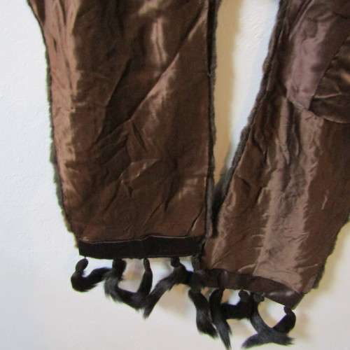 Beautiful condition large fur stole - hi-quality item - 192cm