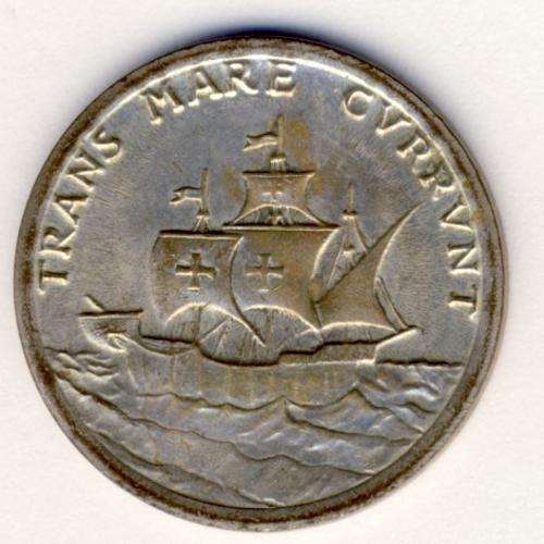 Cristoforo Colombo medallion as per scan - unknown origin