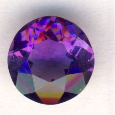 Top dark Amethyst of 1.81 carat - round