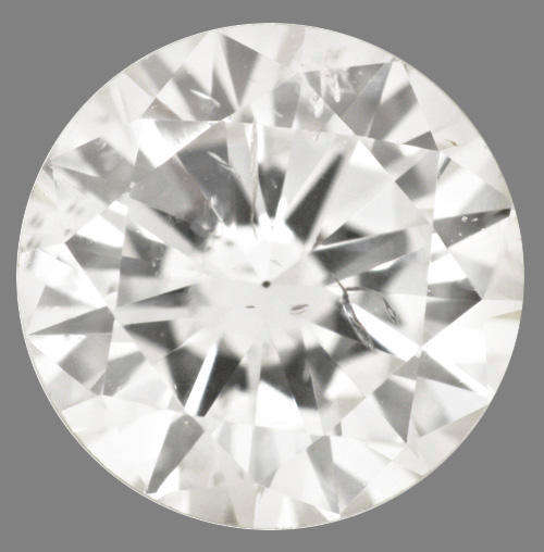 Natural diamond 0.26 carat - Round - Brilliant