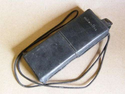 Minolta Autopak 430Ex in original bag - vintage film camera with flash