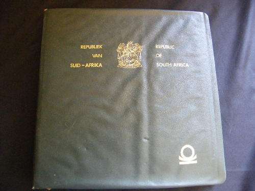 RSA Pre-printed official with all mint stamps from 1961 to 1982 ( April ) excellent collection