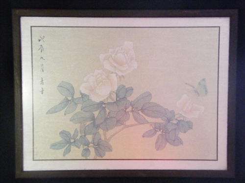 Printing on silk as per scan