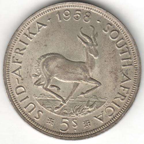 1958 SAU UNC silver crown - as per photo