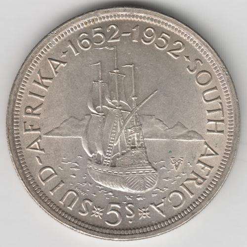 1952 SA Union uncirculated crown - as per photo