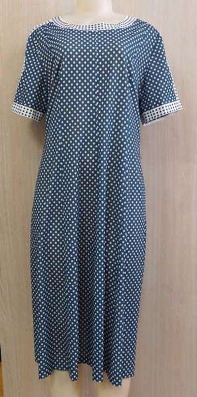 Vintage Sheeva couture polka dot dress - Size : 16