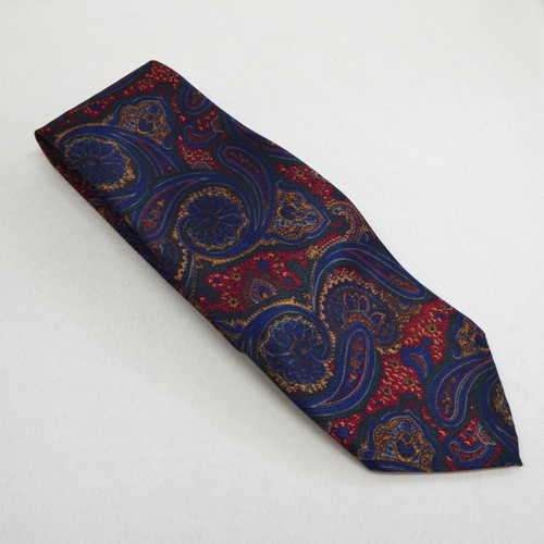 Paisley pattern tie