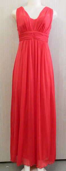 Red Oasis evening dress - Worn once - Size : 8 - Length 123 cm