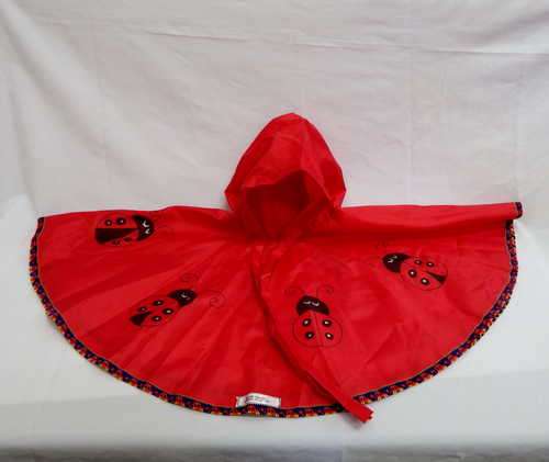 3rd Kid Creations Red Riding Hood raincoat - as new