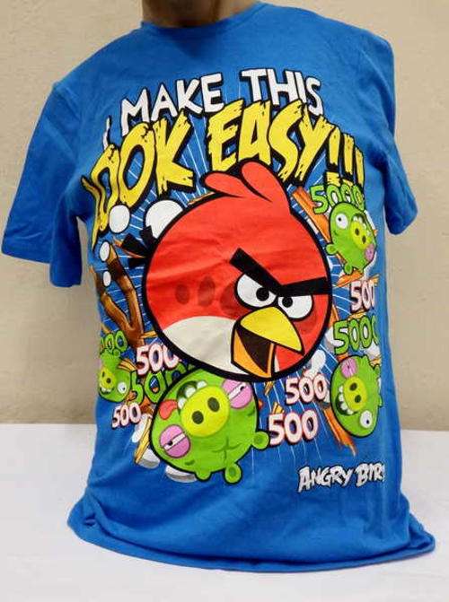 Original Angry Birds t-shirt - Size : Medium