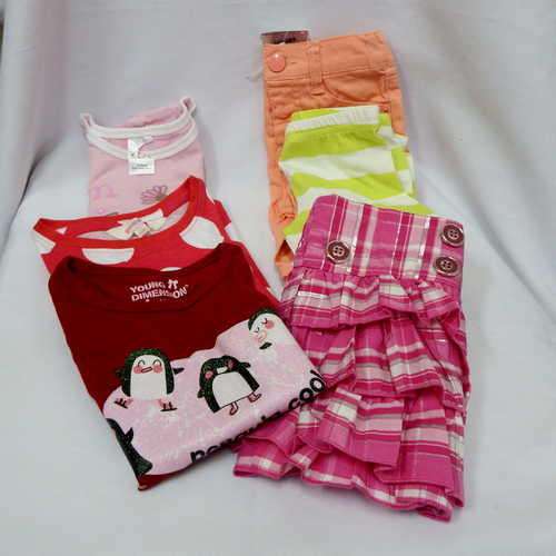 Lot of 6 New girls clothes - 2-3 years