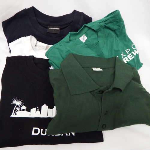 Lot of 5 brand new medium sized branded shirts