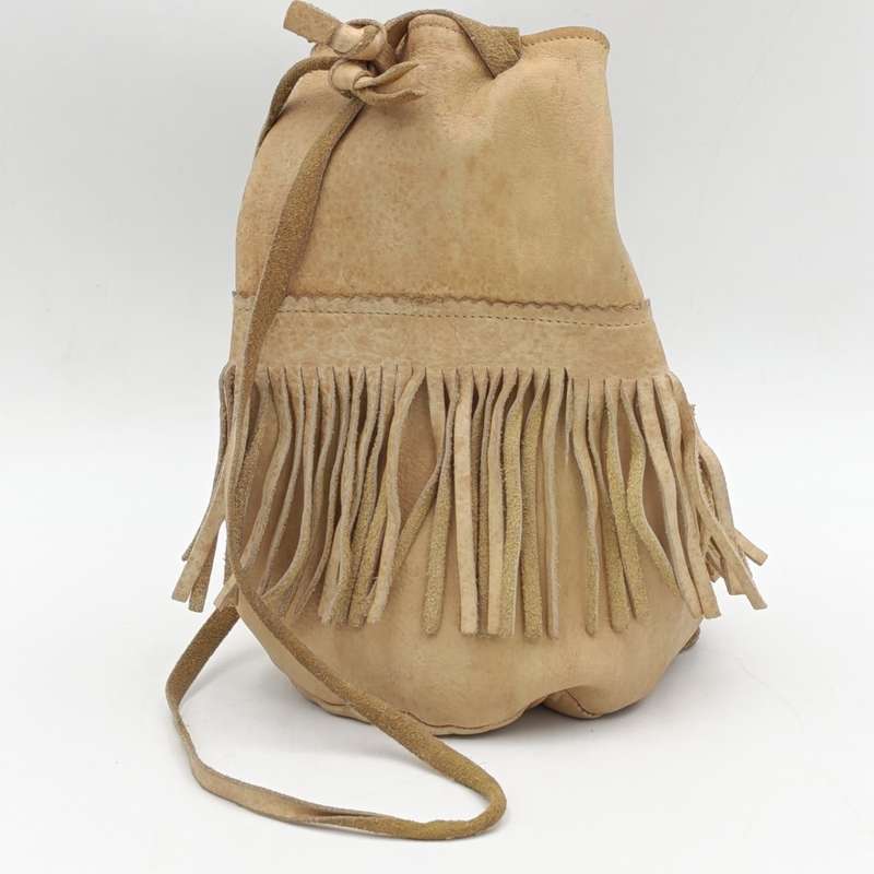 Handmade leather pocahantos style purse