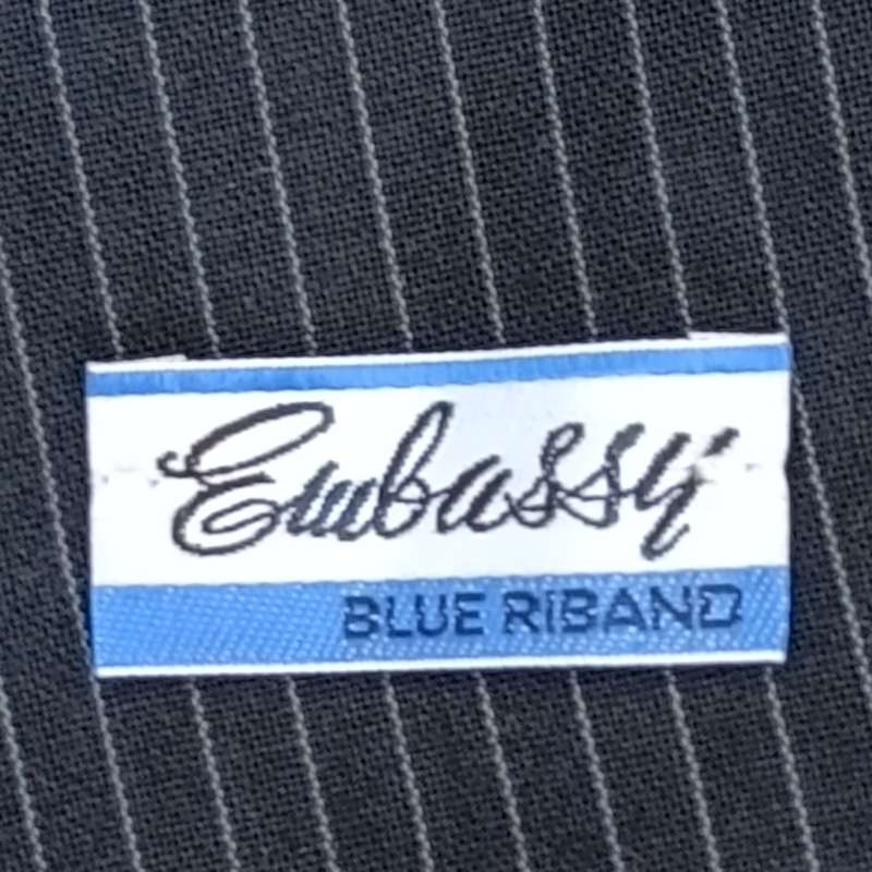 Blue Riband by Embassy suit with jacket, waistcoat and trousers - never used - size 42/107RR