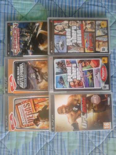6 PSP Games Bundle