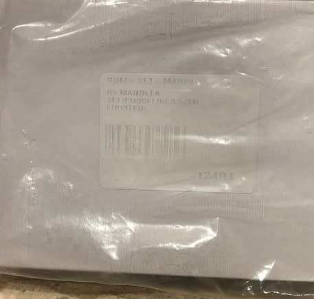 2008 Mandela Proof like Lazer frosted R5 two coin set still sealed