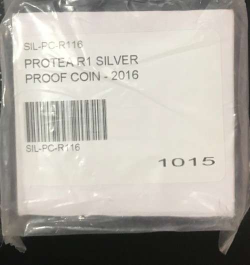 2016 Nelson Mandela Proof R1 silver coin Life on Legend series