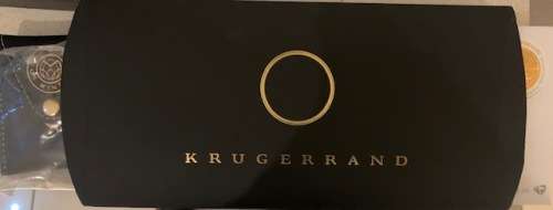 RARE and UNIQUE SA MINT 2017 Mintmarked Krugerrand 50th anniversary 1oz Silver coin PU AND stamp set