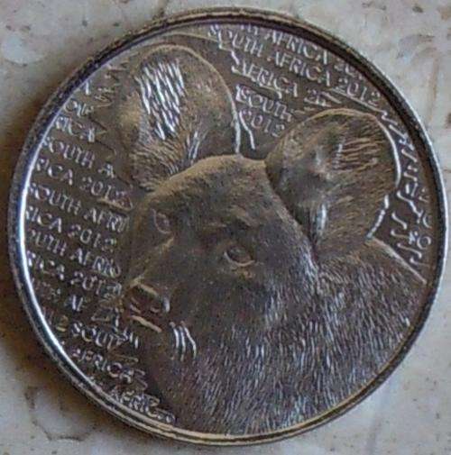 NEW 2012 Wild Dog Natura token + free 2011 natura Meerkat token SA Mint product