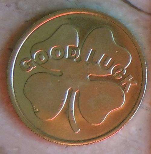 Gold Reef City good luck token ideal for coin toss - Special
